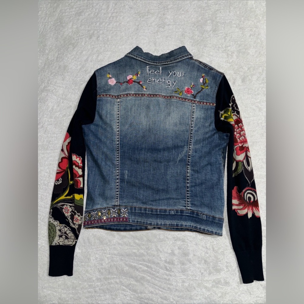 Desigual denim jacket-RARE FIND - Picture 3 of 8